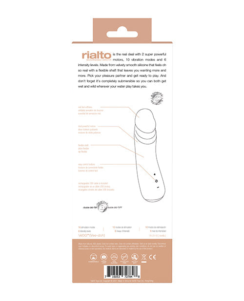 VeDO Rialto Rechargeable Vibe - Vanilla