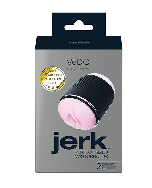 VeDO Jerk Masturbation Sleeve - Black/Pink