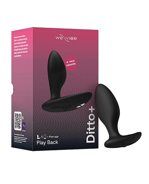 We-Vibe Ditto+ - Satin Black