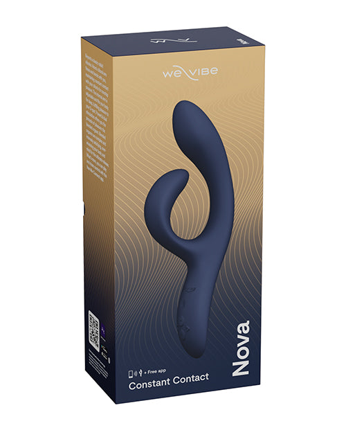 We-Vibe Nova 2 G Spot Vibrator | Flexible Rabbit Vibrator | Midnight App Controlled Vibrator | Best Vibrator for Women