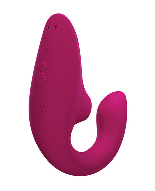 Womanizer Blend Rabbit Vibrator | Vibrant Pink G Spot Vibrator | 2-Motor Clit Vibrator | Best Vibrator for Women