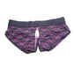 Strap U Lace Envy Crotchless Panty Harness - 3XL Purple