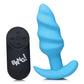 Bang! 21X Vibrating Butt Plug w/Remote Control - Blue