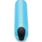 Bang! 10X Rechargeable Vibrating Metallic Bullet - Blue