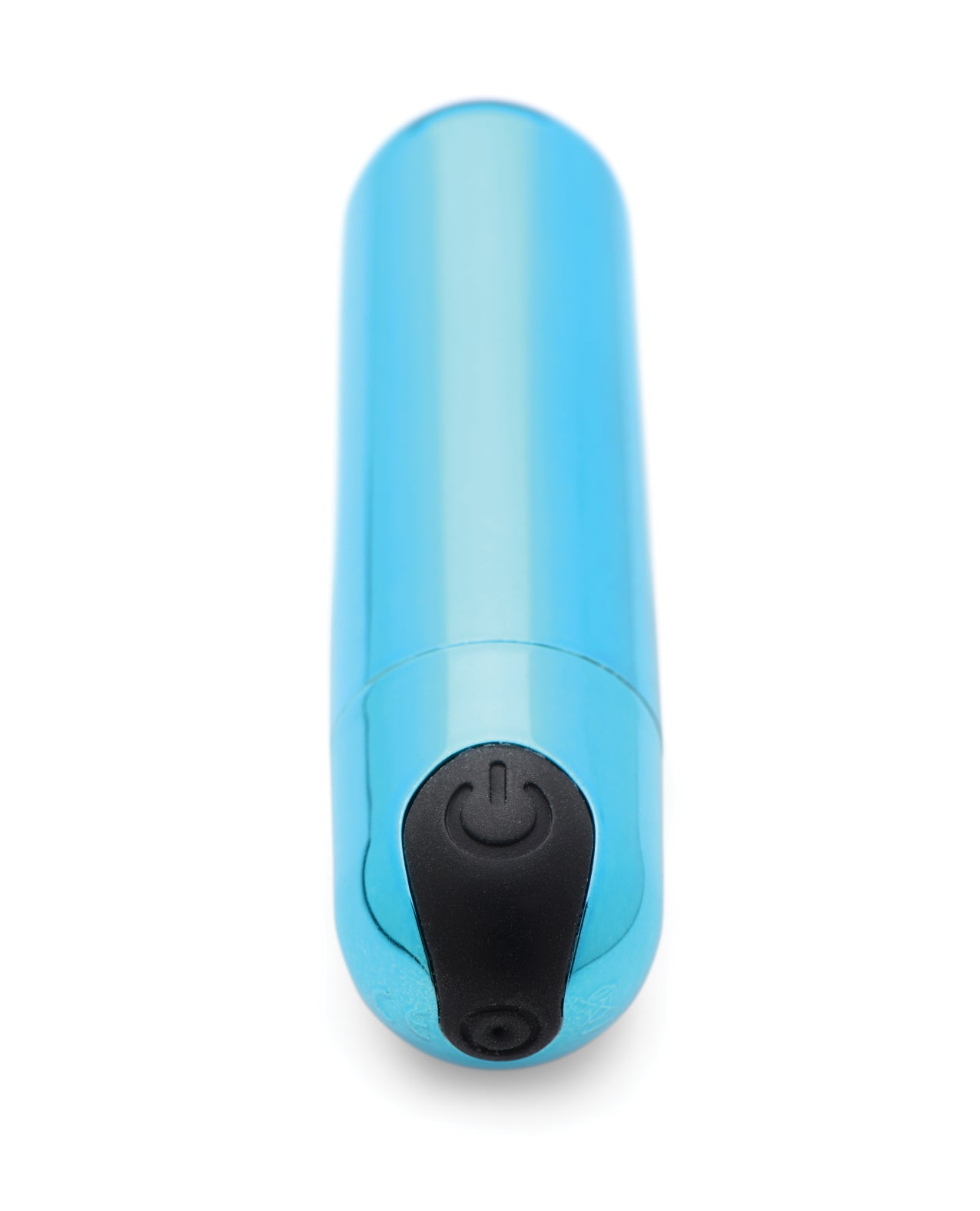 Bang! 10X Rechargeable Vibrating Metallic Bullet - Blue