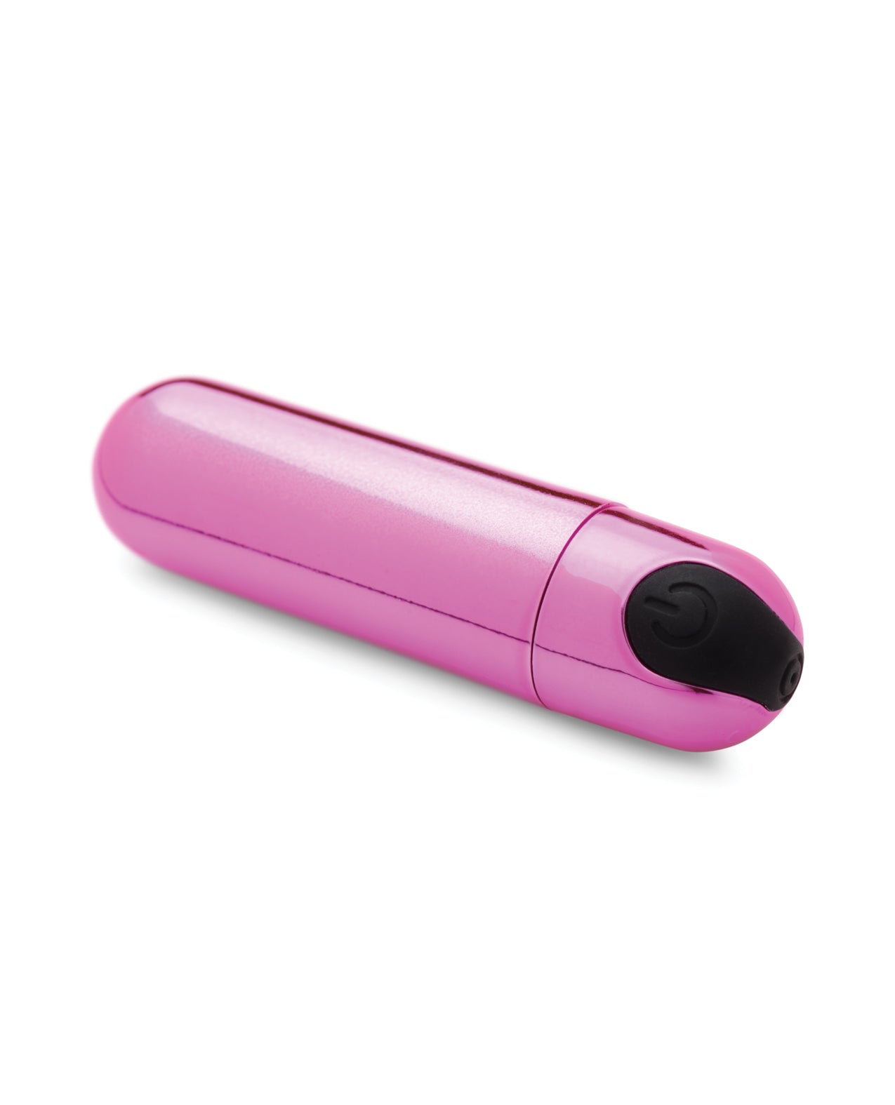 Bang! 10X Rechargeable Vibrating Metallic Bullet - Pink