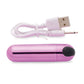 Bang! 10X Rechargeable Vibrating Metallic Bullet - Purple