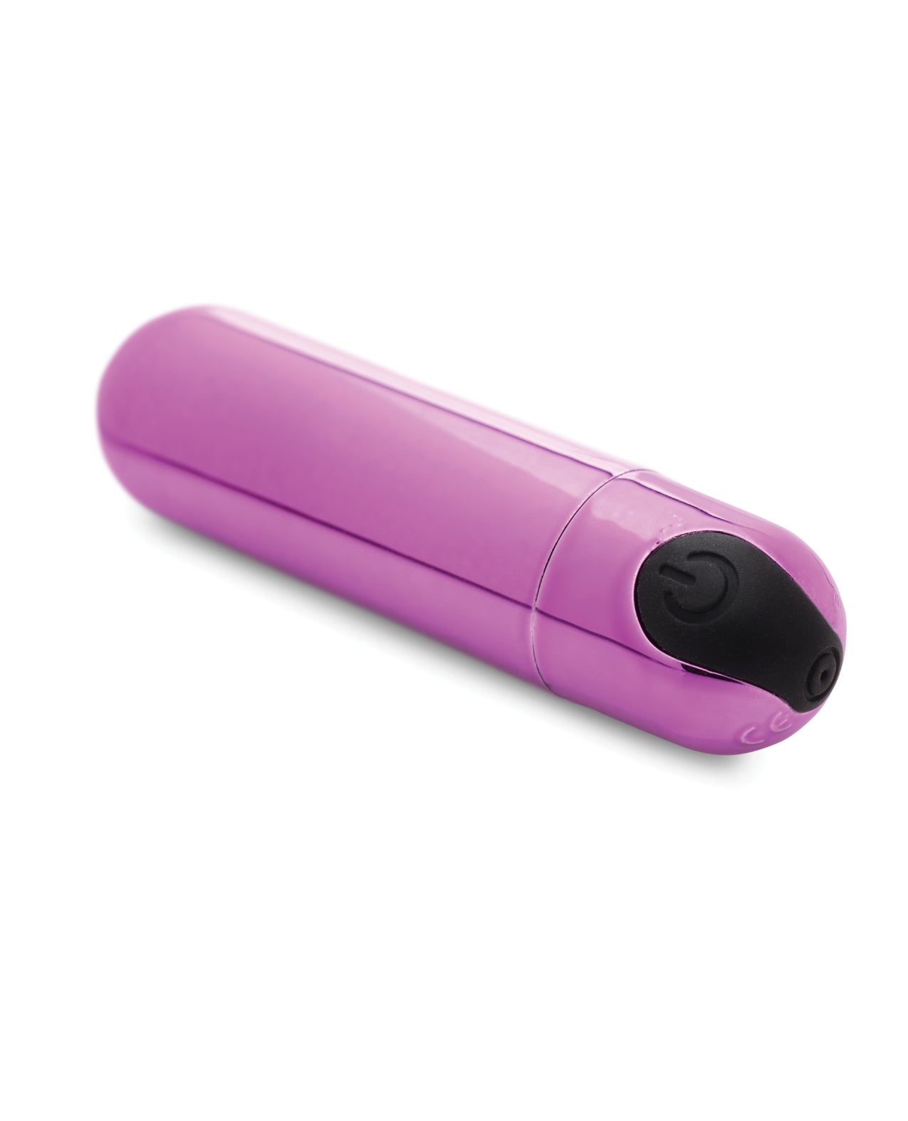 Bang! 10X Rechargeable Vibrating Metallic Bullet - Purple