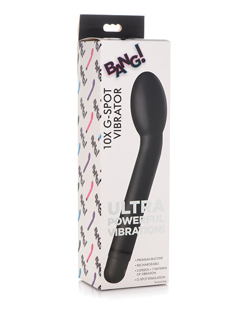 Bang! 10X G Spot Vibrator - Black