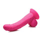 Pop Peckers Large Dildo | 7.5" Big Dildo with Balls | Pink Dildo | Suction Cup Dildo