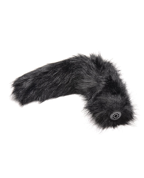 Tailz Snap On Interchangeable Fox Tail - Black