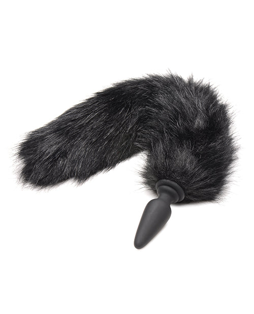 Tailz Snap On Interchangeable Fox Tail - Black