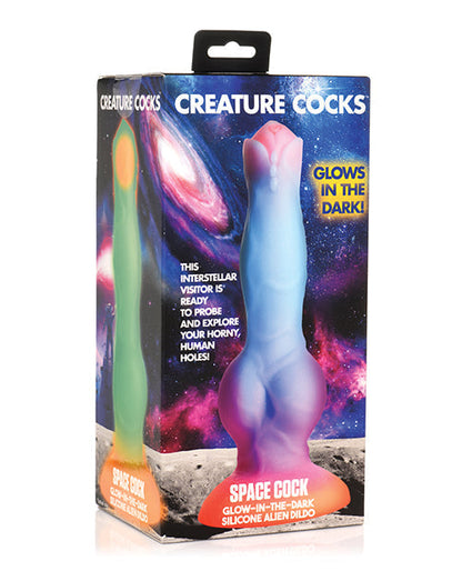 Creature Cocks Large Dildo | Silicone Big Dildo | Glow in the Dark Suction Cup Dildo