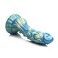 Creature Cocks Sea Stallion Vibrating Dildo w/ Remote - Blue/Yellow