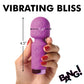 Bang! 10X Mini Silicone Wand - Purple