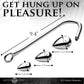 Master Series Anal Hook Trainer w/3 Plugs - Silver