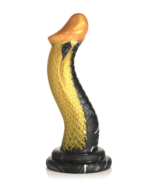 Creature Cocks Realistic Dildo | Golden Mamba Big Dildo | Suction Cup Dildo