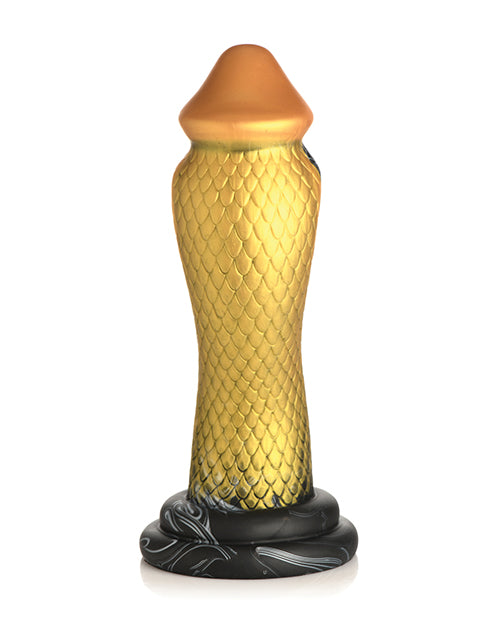 Creature Cocks Realistic Dildo | Golden Mamba Big Dildo | Suction Cup Dildo