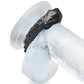 Creature Cocks Caiman Silicone Cock Ring - Black