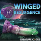 Creature Cocks Large Dildo | Aqua Phoenix Silicone Suction Cup Dildo | Best Dildo