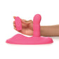 Inmi Spin N' Grind Rotating & Vibrating Silicone Grinder - Pink