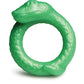 Creature Cocks Serpentine Silicone Cock Ring - Green