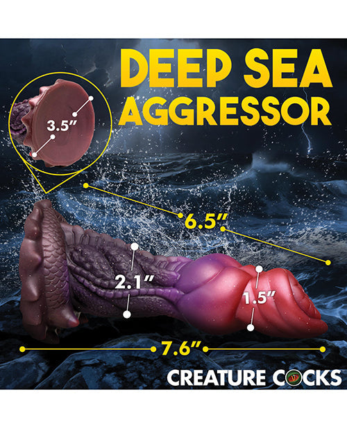 Creature Cocks Realistic Dildo | Deep Diver Silicone Dildo | Suction Cup Dildo