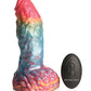 Creature Cocks Rainbow Phoenix Vibrating Dildo w/Remote Control - Rainbow