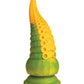 Creature Cocks Monstropus 2.0 Vibrating Tentacle Silicone Dildo - Yellow/Green