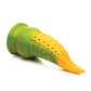 Creature Cocks Monstropus 2.0 Vibrating Tentacle Silicone Dildo - Yellow/Green