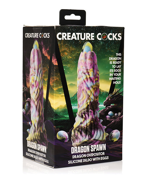 Creature Cocks Realistic Dildo | Spawn Big Dildo with Eggs Suction Cup Dildo