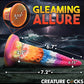 Creature Cocks Realistic Dildo | Glow-in-the-Dark Big Dildo | Rainbow Suction Cup Dildo