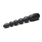 Bang! Digital Silicone Anal Beads - Black