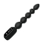 Bang! Digital Silicone Anal Beads - Black