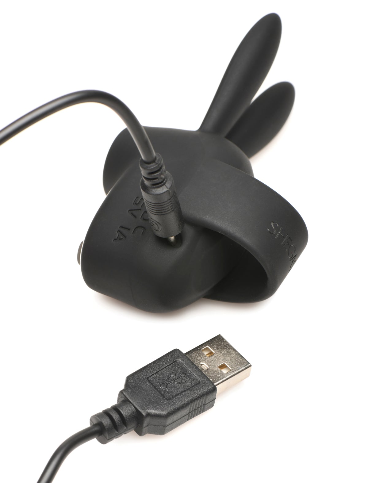 Shegasm Sucky Bunny Clit Stimulator - Black