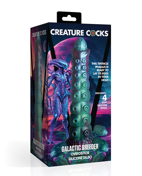 Creature Cocks Realistic Dildo | Breeder Big Dildo with Eggs | Suction Cup Dildo