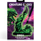 Creature Cocks Realistic Dildo | Glowzilla Glow in the Dark Suction Cup Dildo