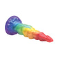 Creature Cocks Large Dildo | Unicorn Silicone Dildo | Rainbow Suction Cup Dildo