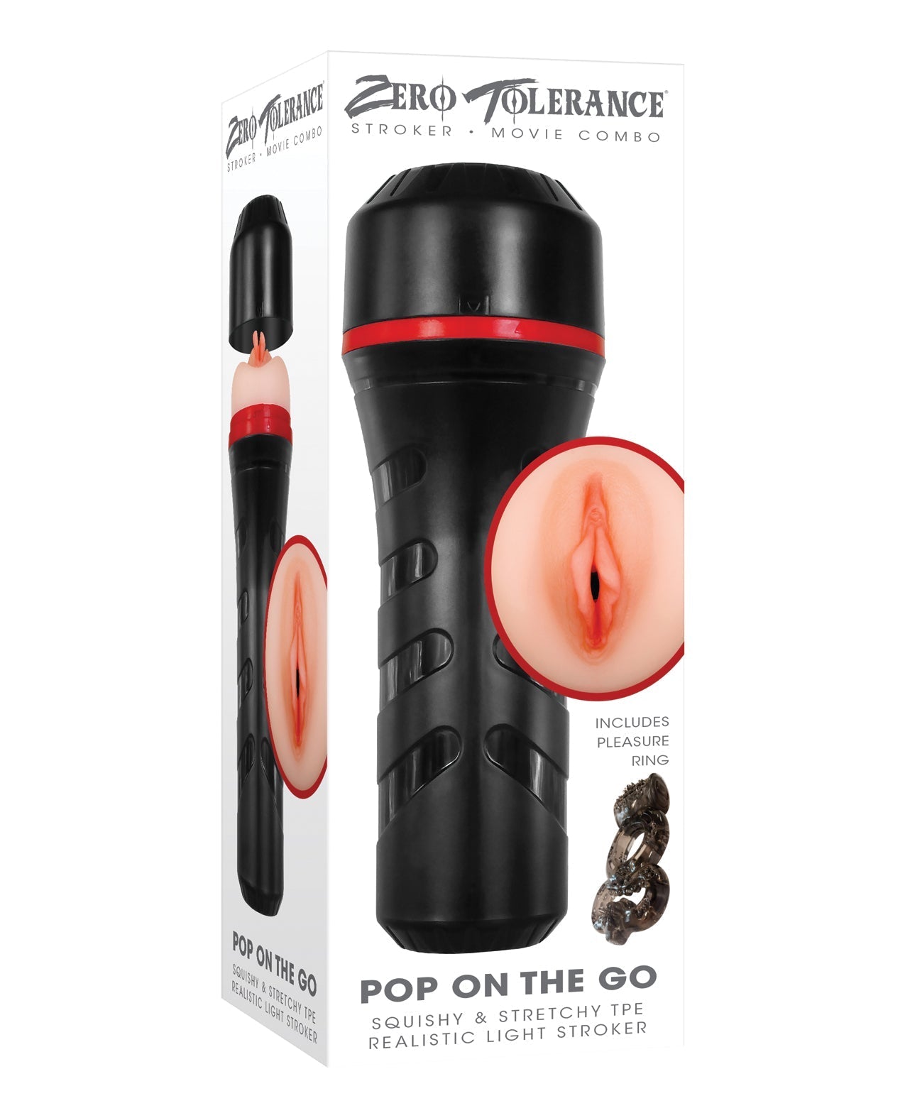 Zero Tolerance Pop On the Go Stroker - Light