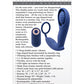 Zero Tolerance Extra Mile C Ring Vibrator - Blue