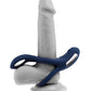 Zero Tolerance Ring Around the Rosy Cock & Ball Vibrator - Blue