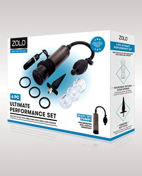 ZOLO 6 pc Ultimate Performance Set - Black