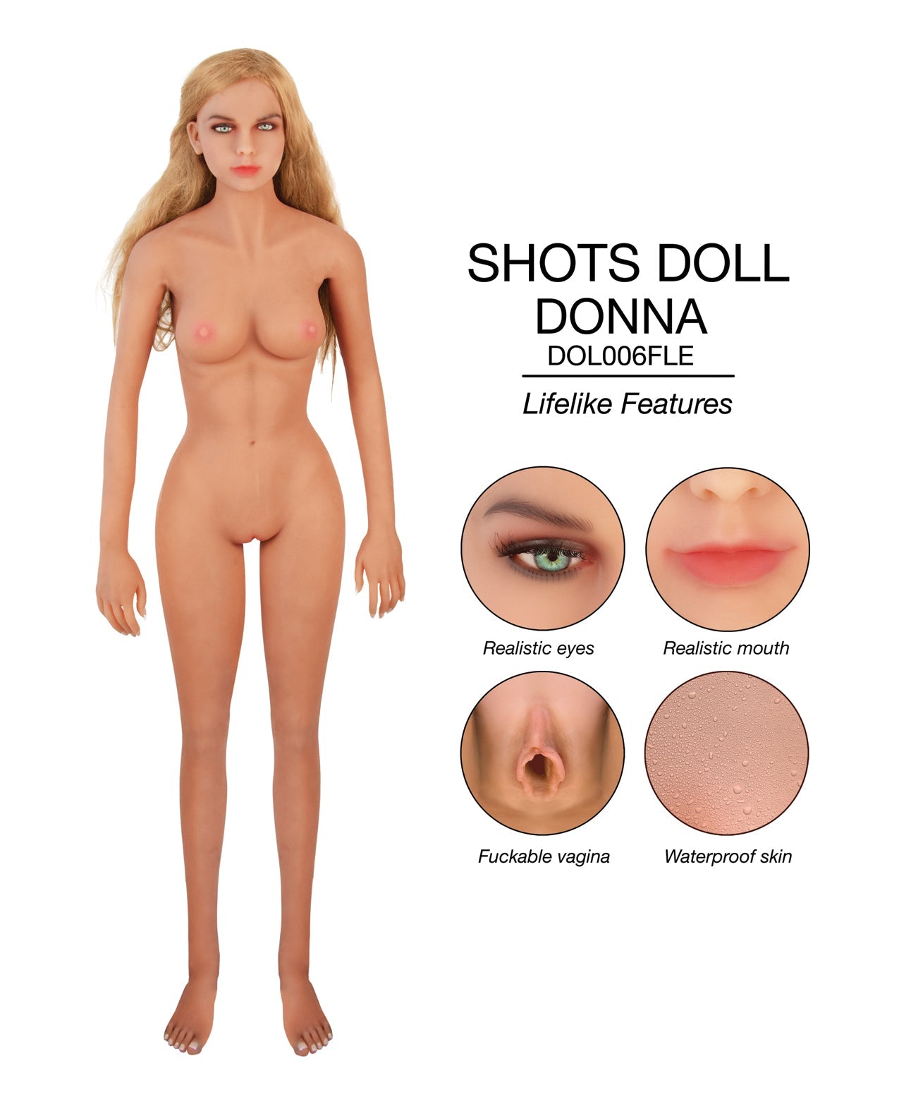 Shots Donna Doll - Ivory